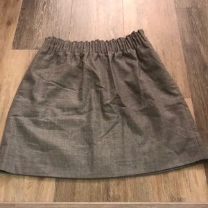 JCrew Factory Skirt in Grey